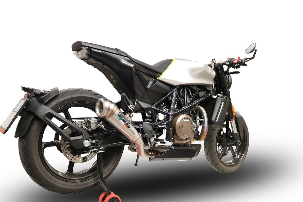 GPR-Exhaust---Powercone-Evo-Slip-on-for-Svartpilen-701-from-2018-to-2020-dB-Killer-Link-Pipe