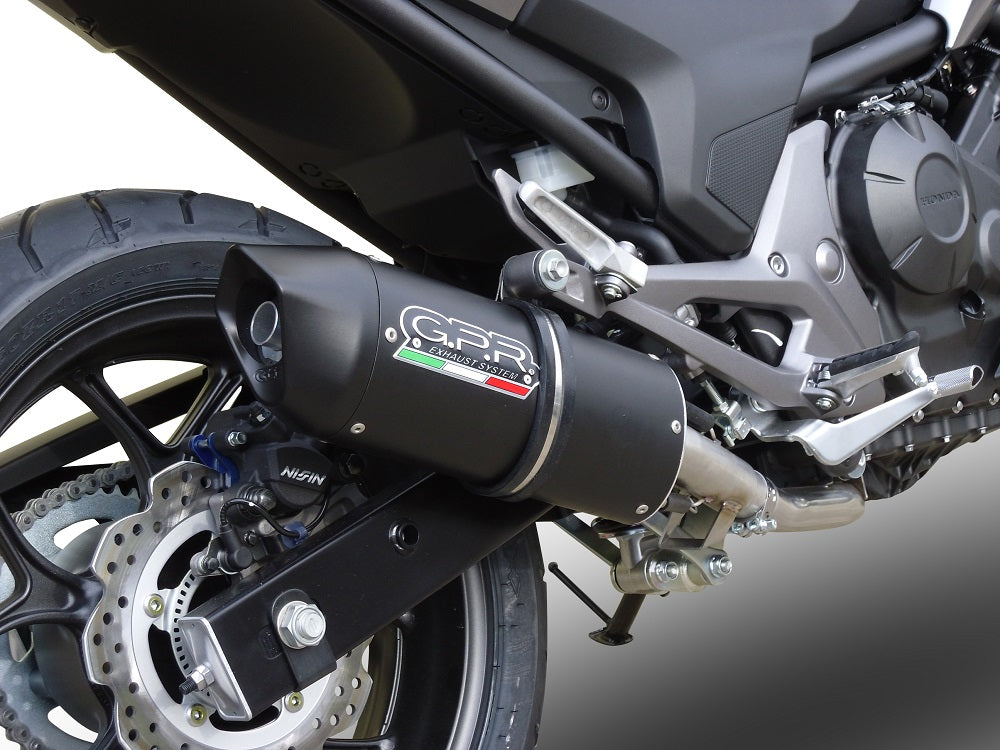 GPR-Exhaust---Furore-Nero-Slip-on-for-NC-700-X-S-DCT-from-2012-to-2018-dB-Killer-Link-Pipe