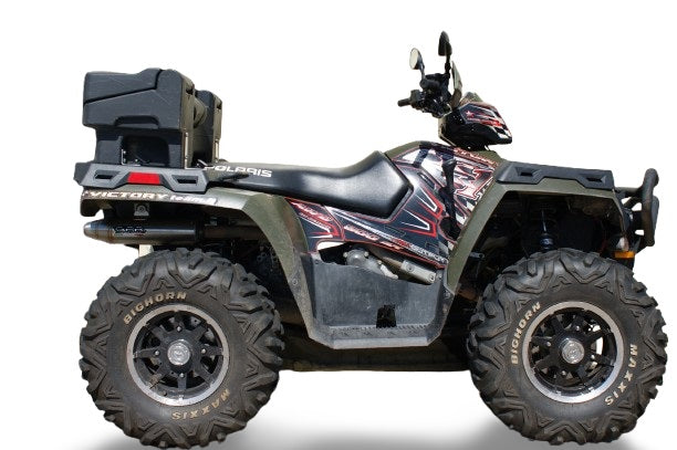 GPR-Exhaust---Deeptone-Atv-Silencer-to-install-with-original-manifold-for-Sportsman-800-E-E-XR-1-from-2008-to-2014-dB-Killer-Link-Pipe