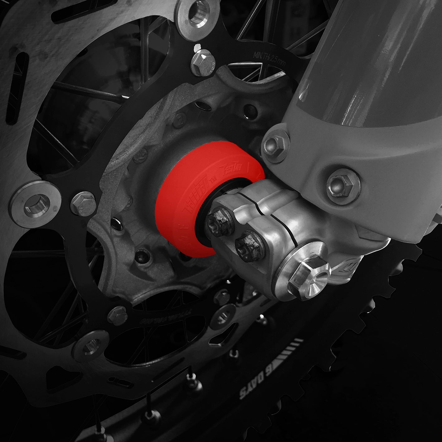 RaceCap - Wheel Bearings Protection Caps Front and Rear for GasGas EC/MC ,KTM EXC 2024+