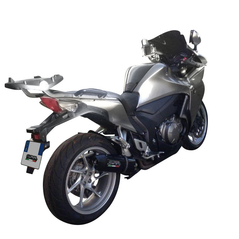GPR-Exhaust---Furore-Nero-Slip-on-for-VFR-1200-F-I.E.-from-2010-to-2016-dB-Killer-Link-Pipe