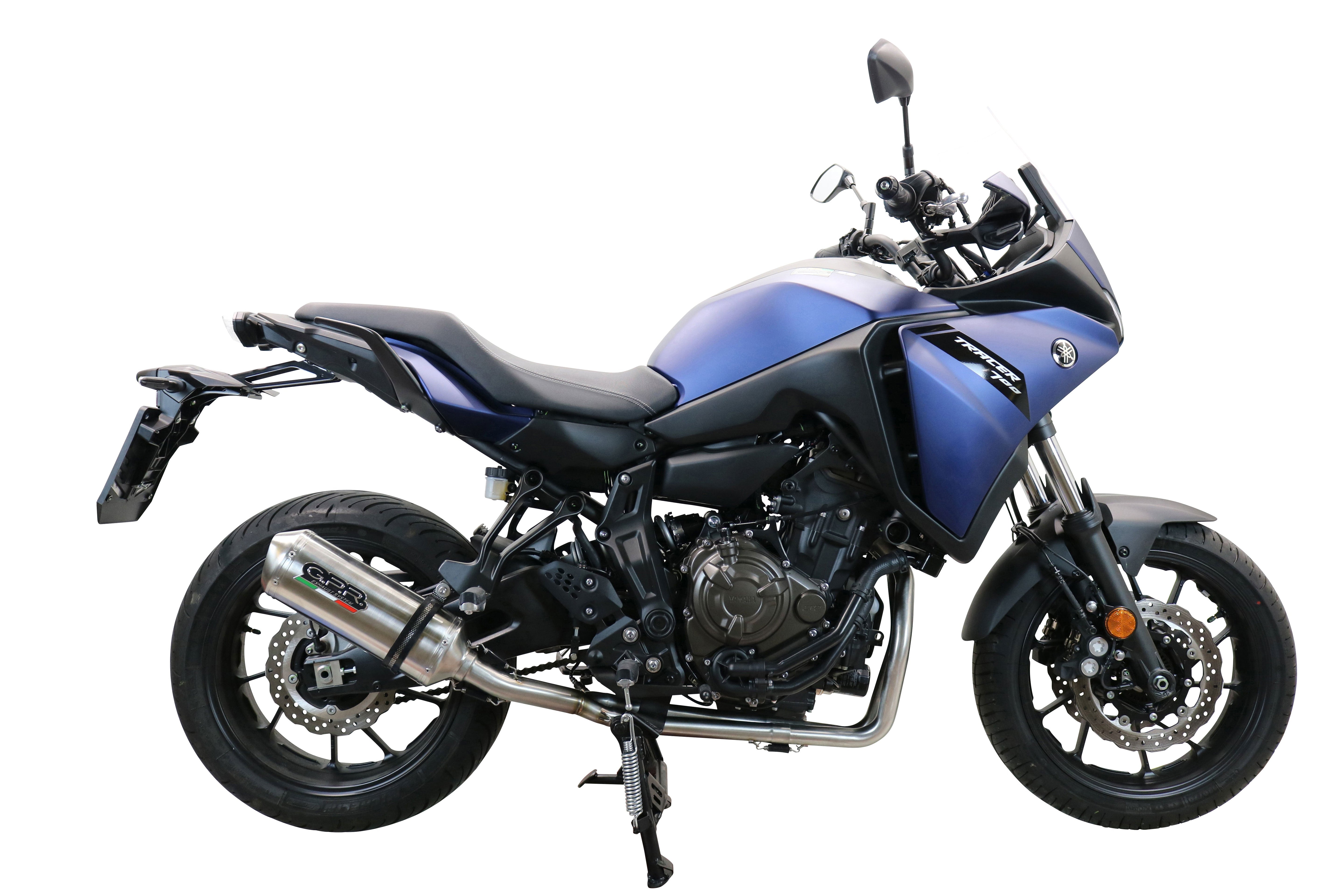 GPR-Exhaust---Satinox-Full-Line-for-Tracer-7-GT-from-2020-to-2024-dB-Killer-Catalyst