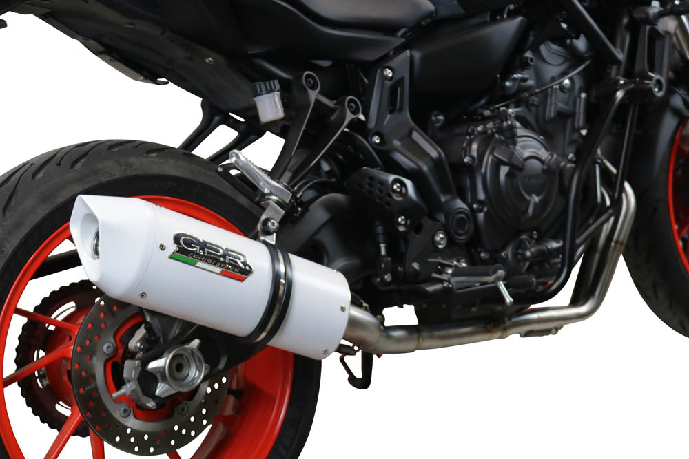 GPR-Exhaust---Albus-Evo4-Full-Line-for-Mt-07-from-2021-to-2024-dB-Killer-Catalyst
