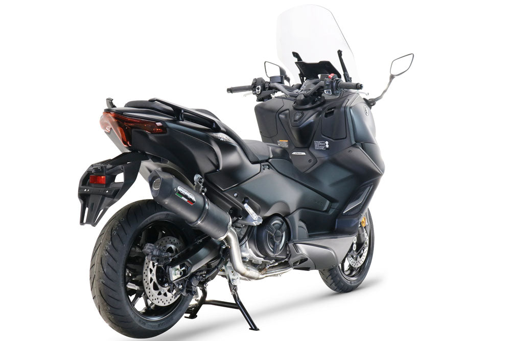 GPR-Exhaust---Furore-Evo4-Nero-Full-Line-for-T-Max-560-from-2022-to-2024-dB-Killer-Catalyst