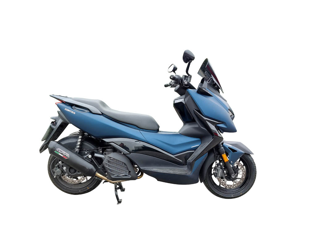 GPR-Exhaust---Pentaroad-Black-Full-Line-for-M-125-from-2022-to-2024-dB-Killer-Catalyst