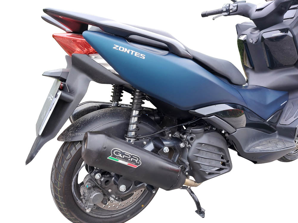 GPR-Exhaust---Pentaroad-Black-Full-Line-for-M-125-from-2022-to-2024-dB-Killer-Catalyst