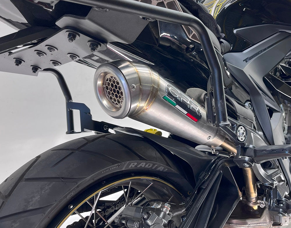GPR-Exhaust---Powercone-Evo-Slip-on-for-350-T1-ADV-from-2022-to-2024-dB-Killer-Link-Pipe