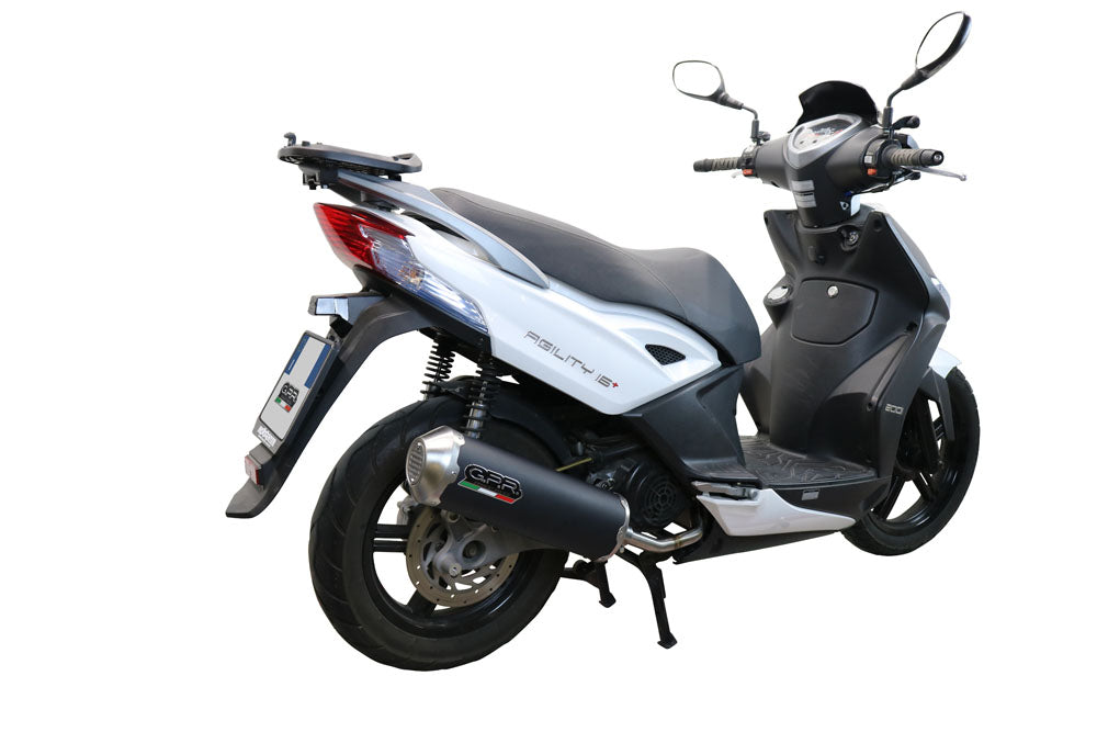 GPR-Exhaust---Evo4-Road-Full-Line-for-Agility-200-I.E.-R16-PLUS-from-2015-to-2017-dB-Killer-Catalyst