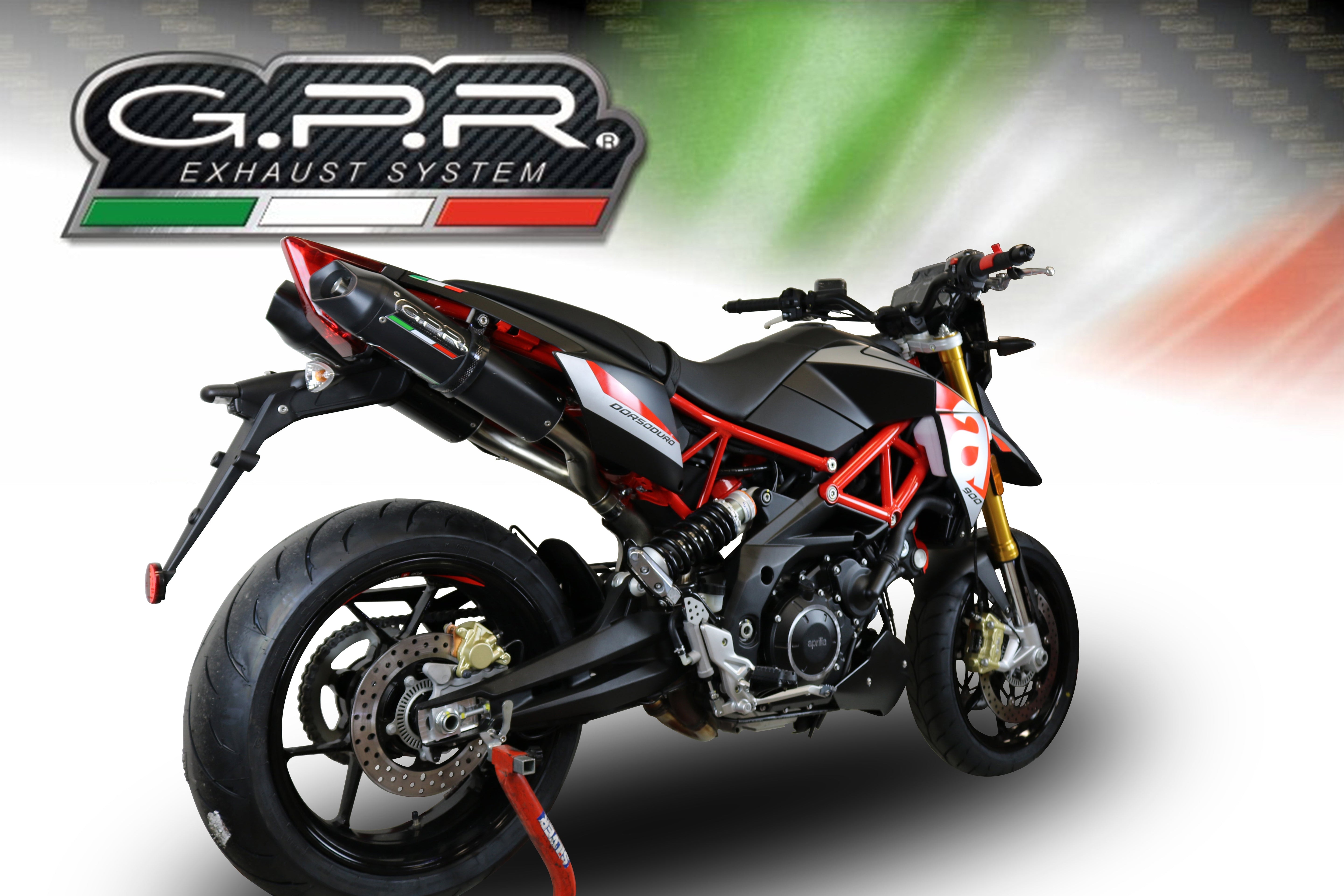 GPR-Exhaust---Furore-Evo4-Nero-Double-Slip-on-for-Shiver-900-from-2017-to-2020-dB-Killer-Link-Pipes