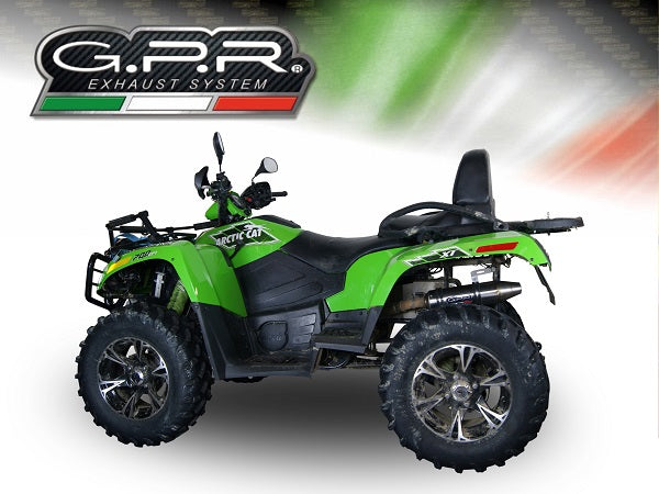 GPR-Exhaust---Deeptone-Atv-Silencer-to-install-with-original-manifold-for-TRV-700-from-2008-to-2011-dB-Killer-Link-Pipe