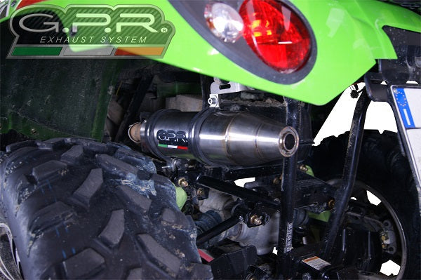 GPR-Exhaust---Deeptone-Atv-Silencer-to-install-with-original-manifold-for-TRV-700-from-2012-to-2016-dB-Killer-Link-Pipe