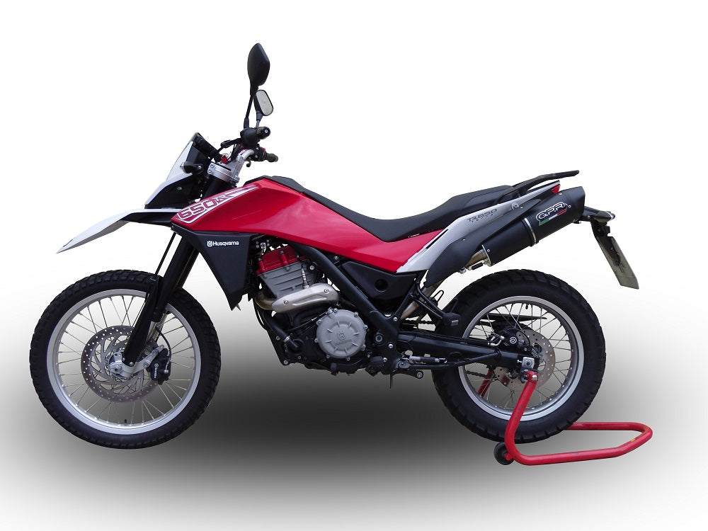 GPR-Exhaust---Furore-Nero-Full-Line-for-TERRA-STRADA-TR-650-from-2013-to-2015-dB-Killer-Catalyst