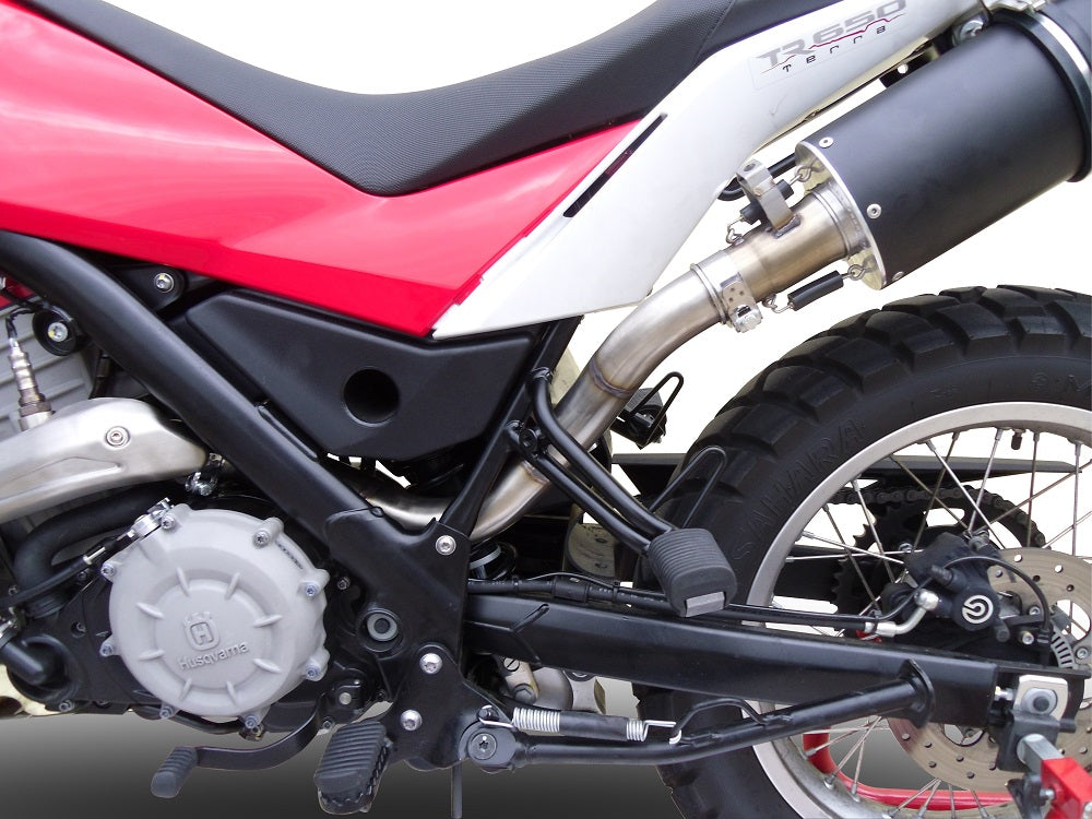GPR-Exhaust---Furore-Nero-Full-Line-for-TERRA-STRADA-TR-650-from-2013-to-2015-dB-Killer-Catalyst
