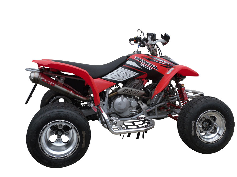 GPR-Exhaust---Powercone-Evo-Slip-on-for-TRX-400-Sportrax-EX-from-1999-to-2014-dB-Killer-Link-Pipe