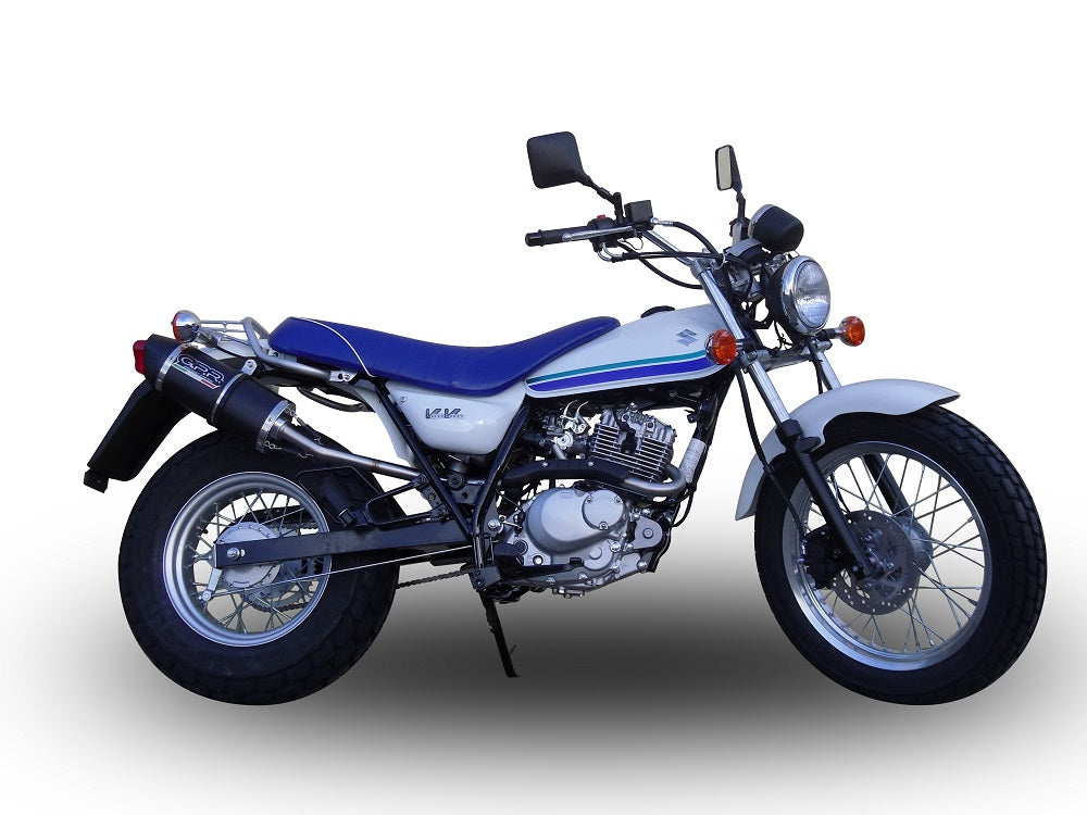 GPR-Exhaust---Furore-Nero-Slip-on-for-RV-125-VAN-VAN-from-2003-to-2017-dB-Killer-Link-Pipe-Catalyst