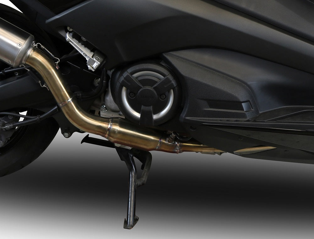 GPR-Exhaust---Furore-Evo4-Nero-Full-Line-for-T-Max-530-from-2017-to-2021-dB-Killer-Catalyst