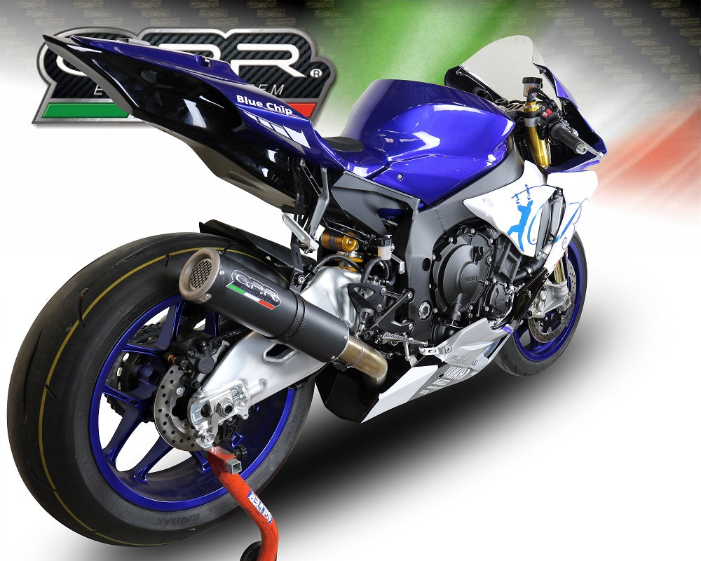 GPR-Exhaust---M3-Black-Titanium-RACING-Mid-Line-for-YZF-R1-R1-M-from-2020-to-2025-Link-Pipe