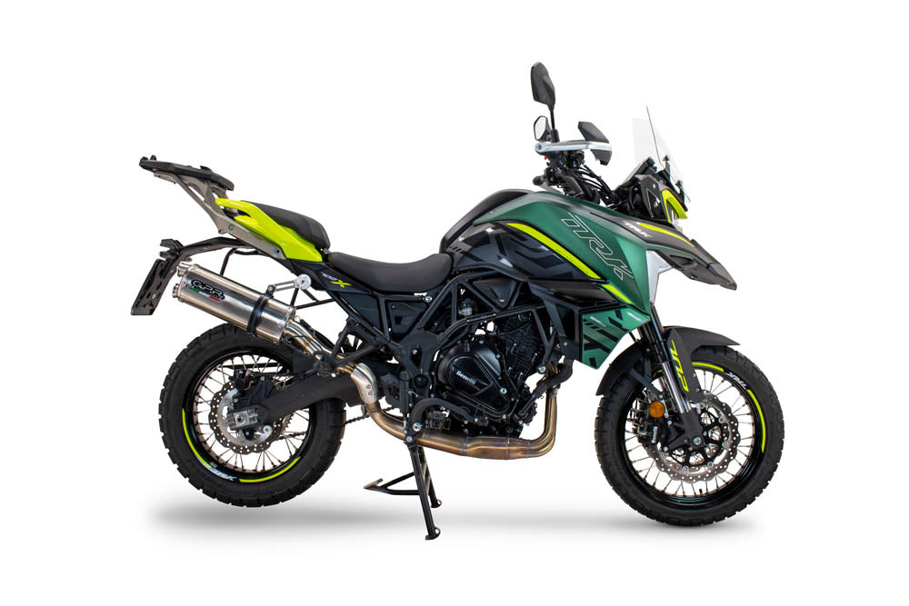 GPR-Exhaust---Dual-Inox-Slip-on-for-TRK-702-from-2023-to-2024-dB-Killer-Link-Pipe