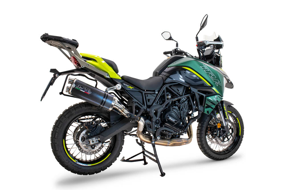 GPR-Exhaust---Dual-Poppy-Slip-on-for-TRK-702-from-2023-to-2024-dB-Killer-Link-Pipe