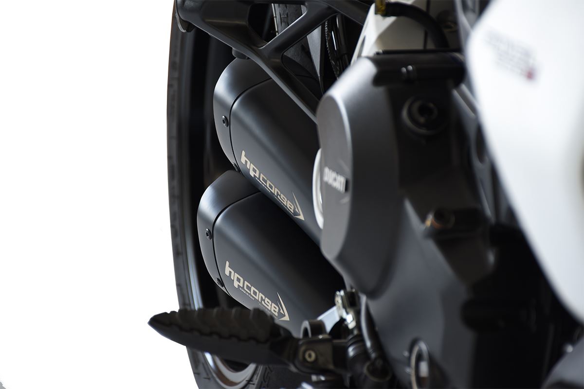 HPCorse - Hydroform Short muffler for Ducati Diavel 1260 for race use only