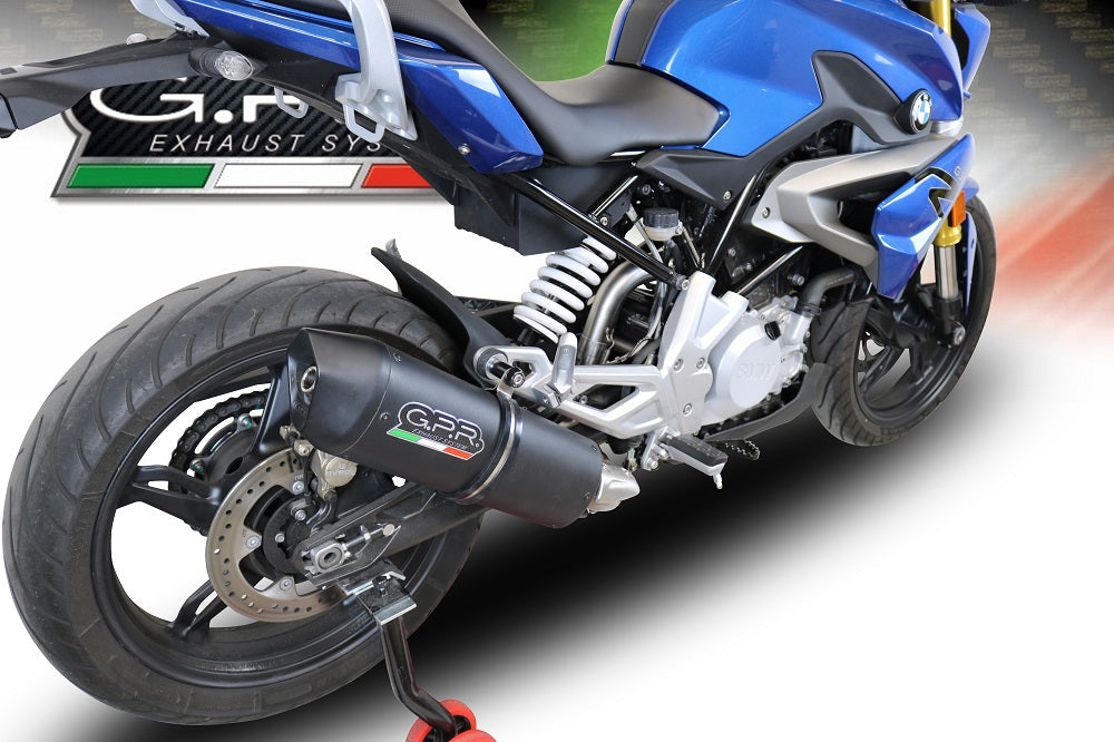GPR-Exhaust---Furore-Evo4-Nero-Full-Line-for-G-310-R-from-2017-to-2021-dB-Killer-Catalyst