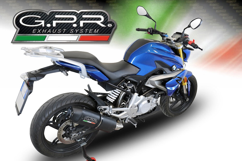 GPR-Exhaust---Furore-Evo4-Nero-Full-Line-for-G-310-R-from-2017-to-2021-dB-Killer-Catalyst