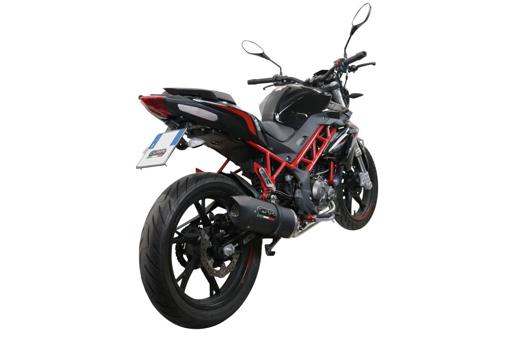 GPR-Exhaust---Furore-Evo4-Nero-Full-Line-for-BN-125-from-2018-to-2020-dB-Killer-Catalyst