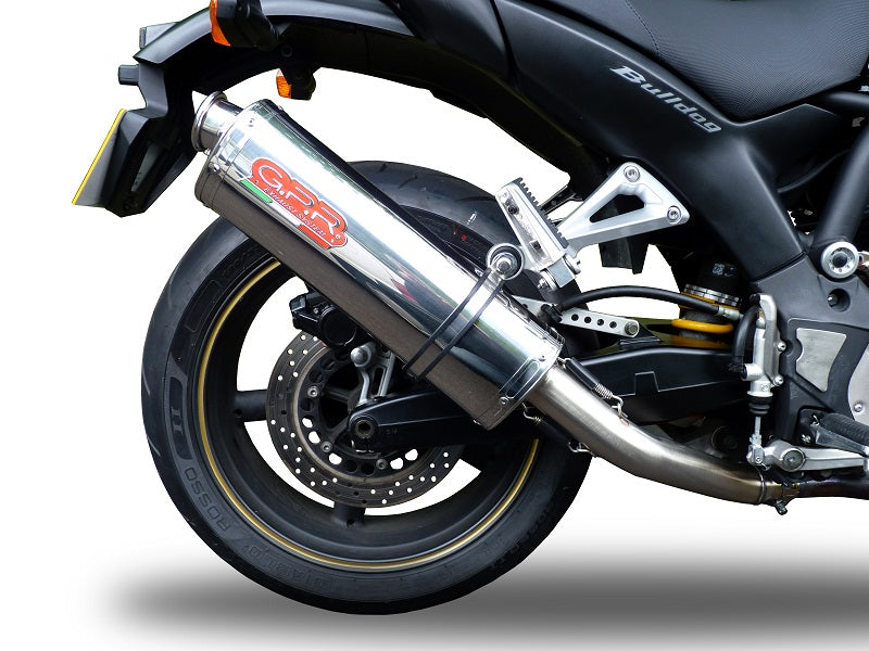 GPR-Exhaust---Trioval-Double-Slip-on-for-BT-Bulldog-1100-from-2002-to-2007-dB-Killer-Link-Pipes-Catalysts