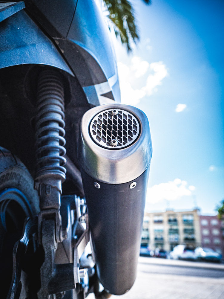 GPR-Exhaust---Evo4-Road-Full-Line-for-Burgman-UH-125-from-2014-to-2016-dB-Killer-Catalyst