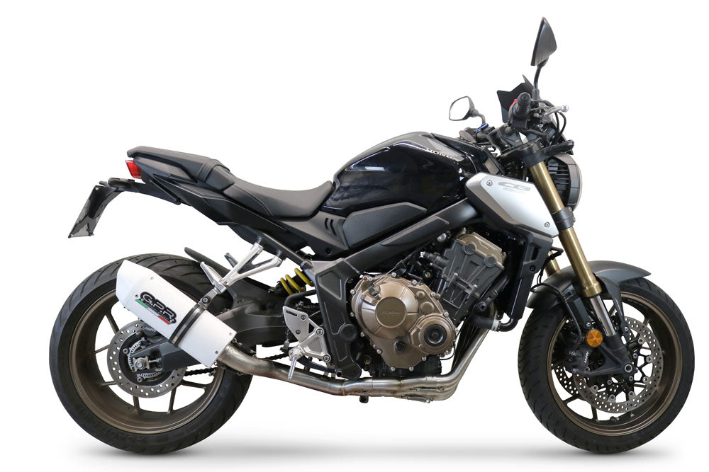 GPR-Exhaust---Albus-Evo4-Full-Line-for-CBR-650-R-from-2019-to-2020-dB-Killer-Catalyst