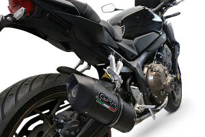 GPR-Exhaust---Furore-Evo4-Nero-Full-Line-for-CB-650-R-from-2021-to-2023-dB-Killer-Catalyst