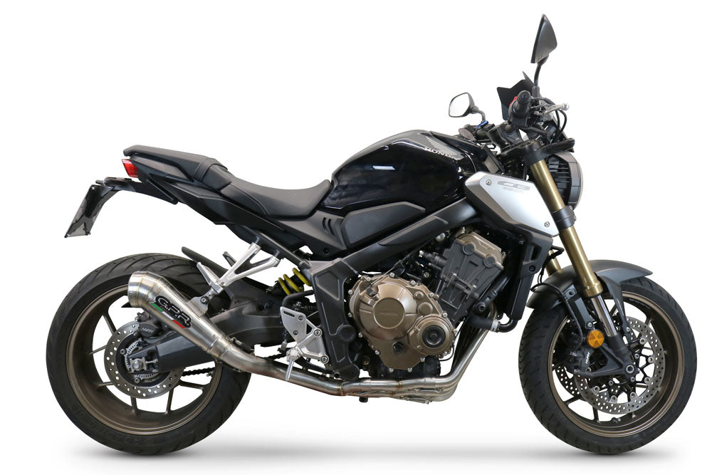 GPR-Exhaust---Powercone-Evo-Full-Line-for-CBR-650-F-from-2014-to-2016-dB-Killer-Catalyst