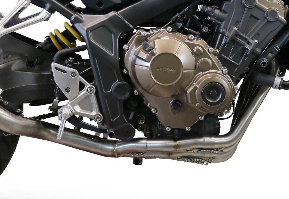 GPR-Exhaust---M3-Poppy-Full-Line-for-CB-650-R-from-2021-to-2023-dB-Killer-Catalyst