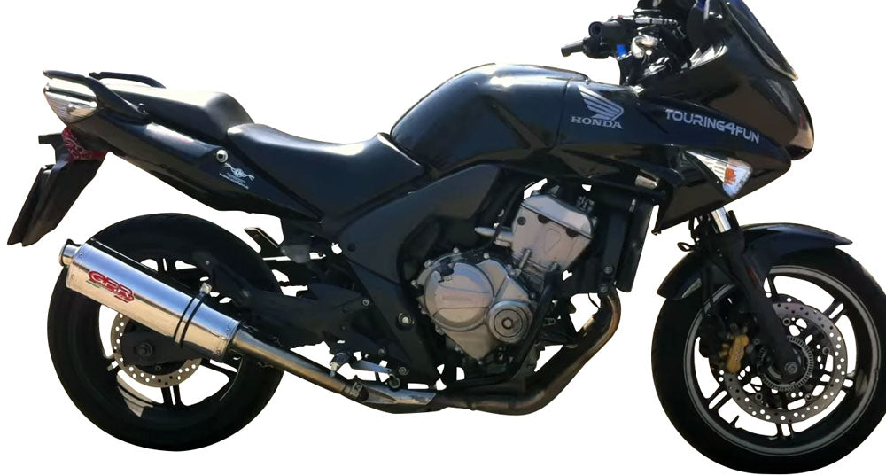 GPR-Exhaust---Trioval-Slip-on-for-CBF-500-from-2004-to-2007-dB-Killer-Link-Pipe-Catalyst