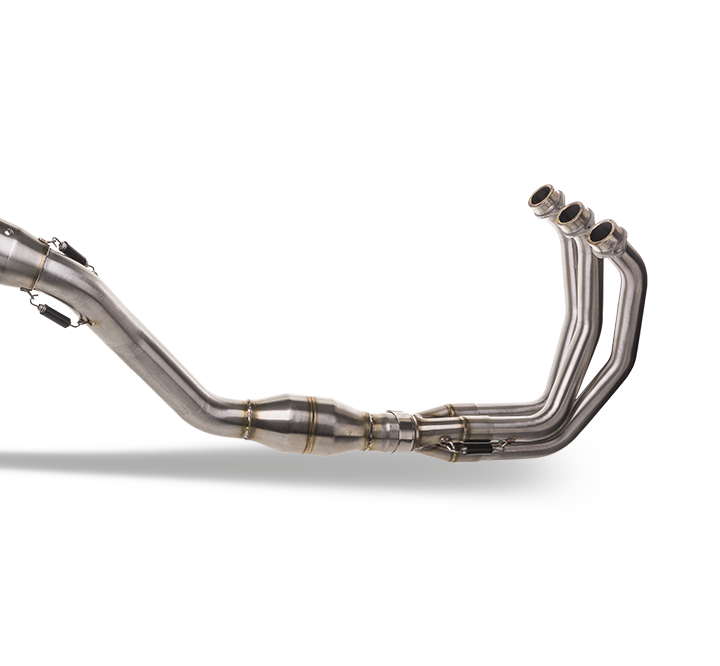 GPR-Exhaust---Dual-Poppy-Full-Line-for-Tracer-9-from-2021-to-2024-dB-Killer-Catalyst