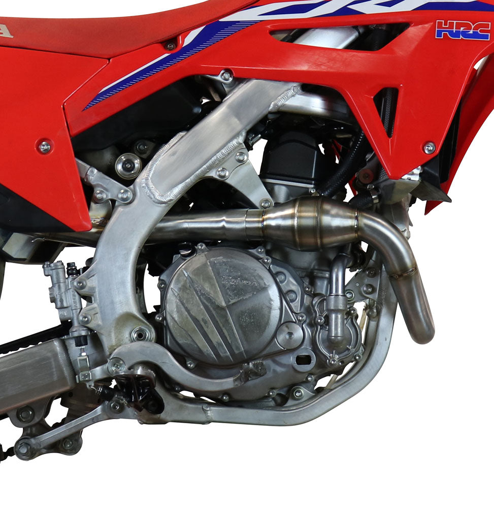 GPR-Exhaust---Pentacross-Inox-Full-Line-for-CRF-450-R-RX-from-2021-to-2025-dB-Killer-Spark-Arrestor