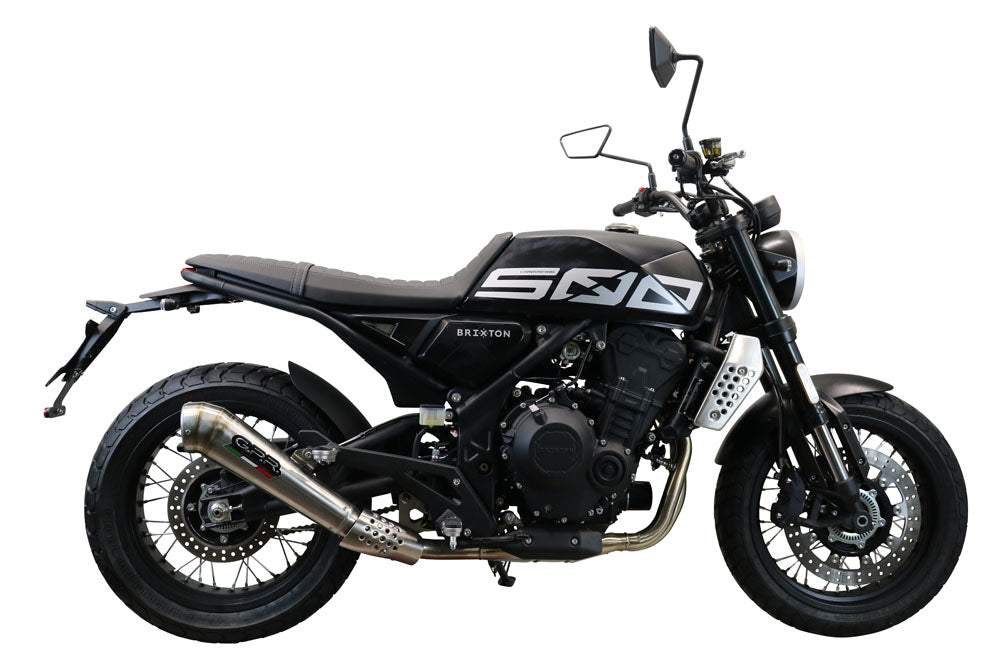 GPR-Exhaust---Powercone-Evo-Slip-on-for-CroSsfire-500-X-from-2022-to-2023-dB-Killer-Link-Pipe