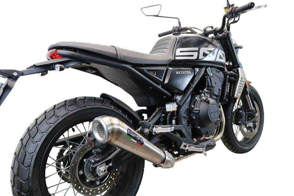 GPR-Exhaust---Powercone-Evo-Slip-on-for-CroSsfire-500-X-from-2020-to-2021-dB-Killer-Link-Pipe