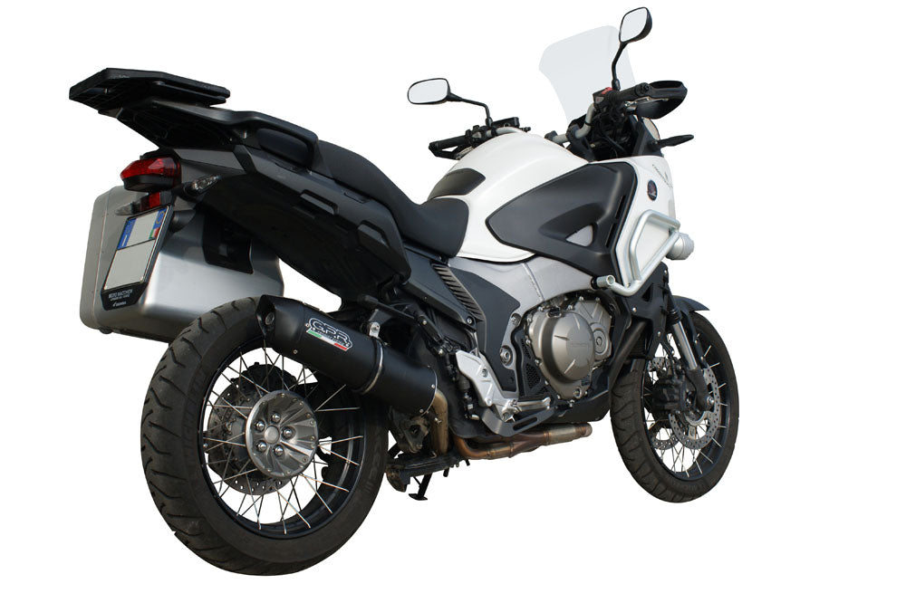 GPR-Exhaust---Furore-Nero-Slip-on-for-VFR1200X-Crosstourer-from-2011-to-2016-dB-Killer-Link-Pipe