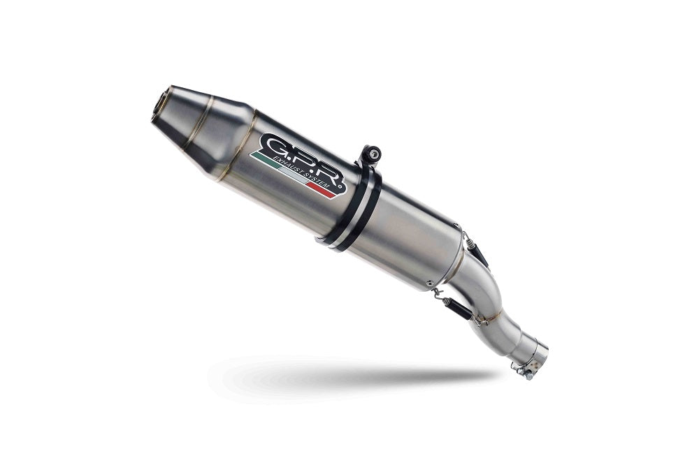 GPR-Exhaust---Deeptone-Atv-Slip-on-for-Maverick-X3-Turbo-Buggy-from-2017-to-2024-dB-Killer-Link-Pipe