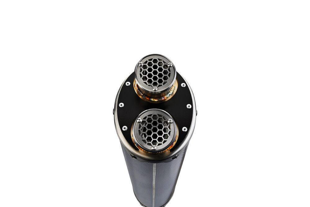 GPR-Exhaust---Dual-Poppy-Full-Line-for-G-310-GS-from-2017-to-2021-dB-Killer-Catalyst