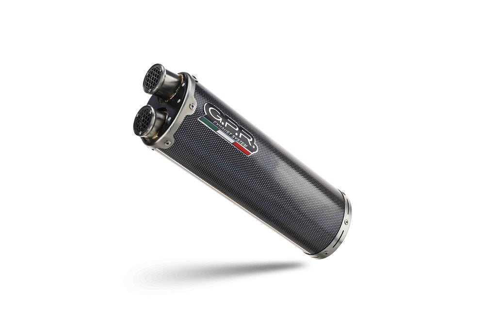 GPR-Exhaust---Dual-Poppy-Slip-on-for-CRF-1100-L-Africa-TWIN-from-2020-to-2025-dB-Killer-Link-Pipe