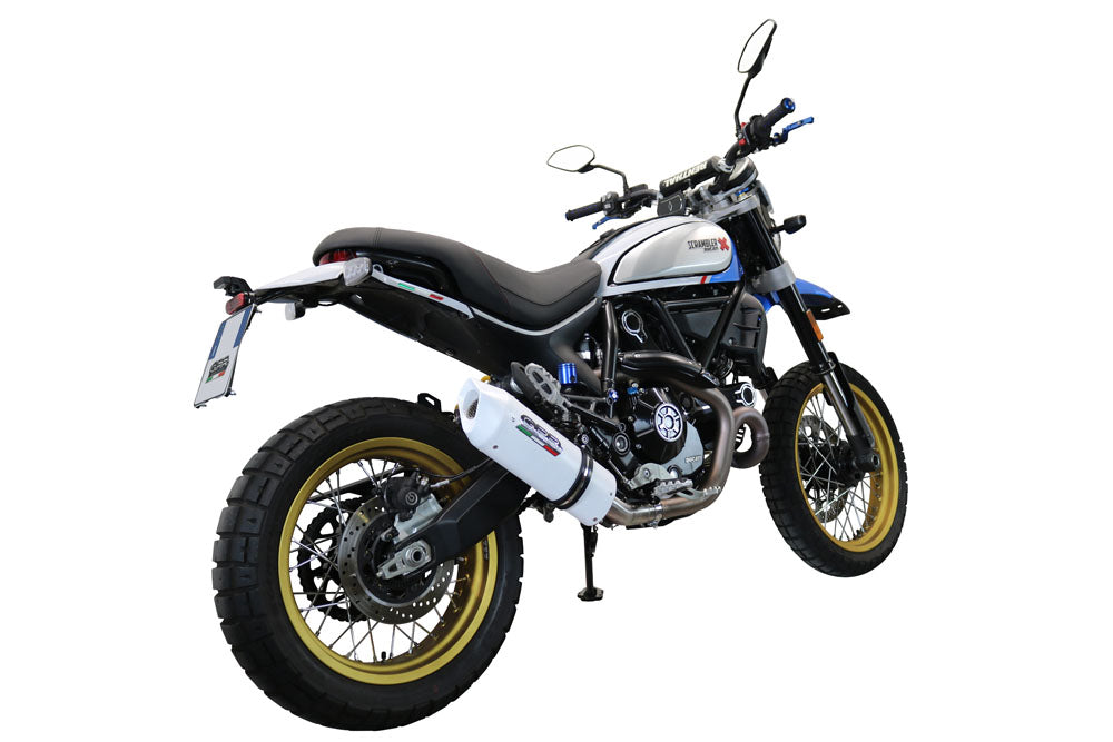 GPR-Exhaust---Albus-Evo4-Slip-on-for-Scrambler-800-Desert-SLED-DS-Fasthouse-from-2021-to-2024-dB-Killer-Link-Pipe-Catalyst