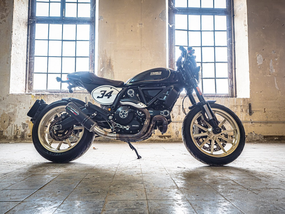 GPR-Exhaust---M3-Black-Titanium-Slip-on-for-Scrambler-800-from-2017-to-2020-dB-Killer-Link-Pipe-Catalyst