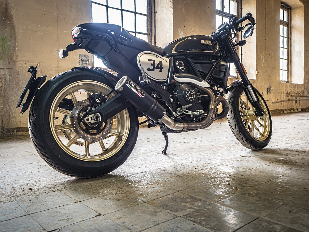 GPR-Exhaust---M3-Black-Titanium-Slip-on-for-Scrambler-800-from-2017-to-2020-dB-Killer-Link-Pipe-Catalyst