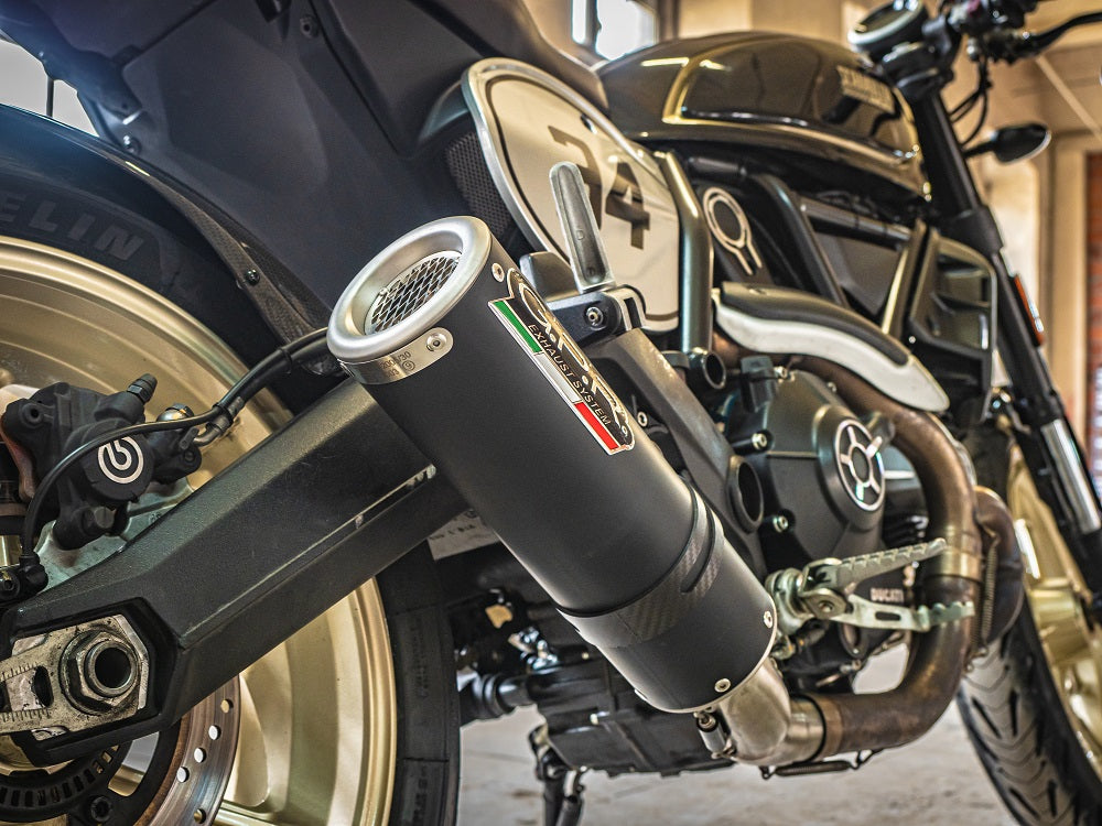 GPR-Exhaust---M3-Black-Titanium-Slip-on-for-Scrambler-800-from-2017-to-2020-dB-Killer-Link-Pipe-Catalyst