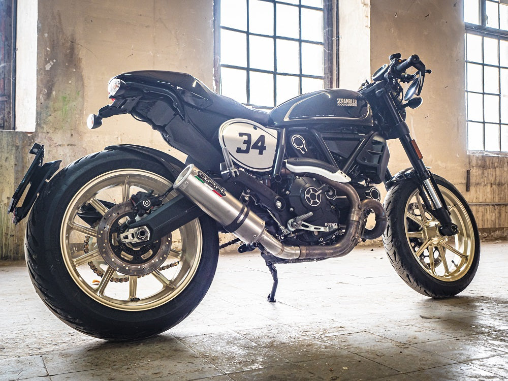 GPR-Exhaust---M3-Titanium-Natural-Slip-on-for-Scrambler-800-from-2017-to-2020-dB-Killer-Link-Pipe-Catalyst