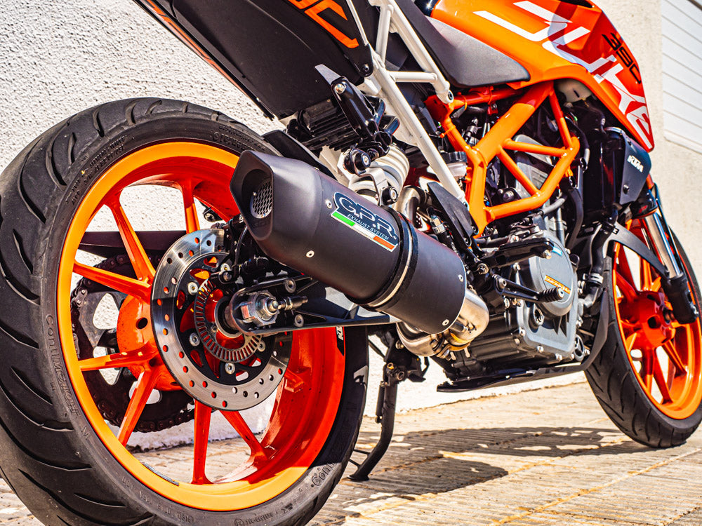 GPR-Exhaust---Furore-Nero-RACING-Slip-on-for-DUKE-125-from-2021-to-2023-Link-Pipe