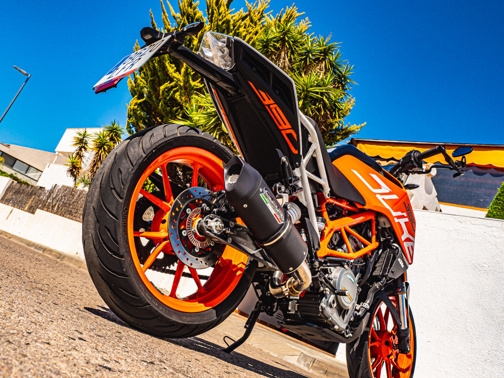 GPR-Exhaust---Furore-Nero-RACING-Slip-on-for-DUKE-125-from-2021-to-2023-Link-Pipe