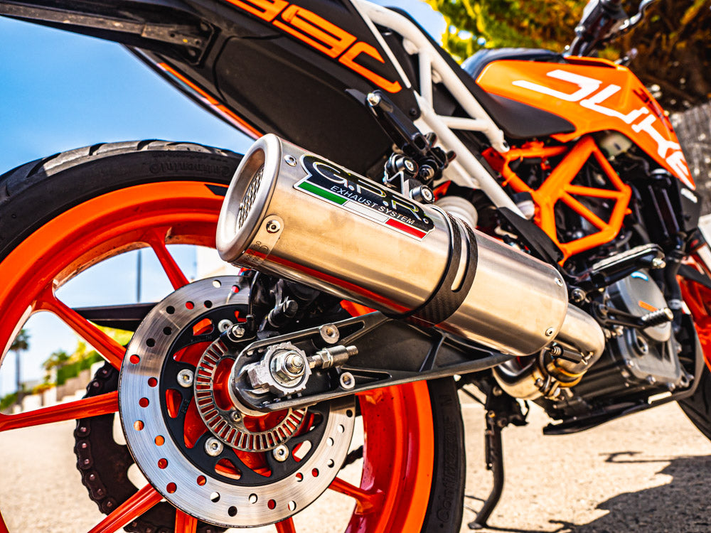 GPR-Exhaust---M3-Inox-RACING-Slip-on-for-DUKE-125-from-2011-to-2016-Link-Pipe